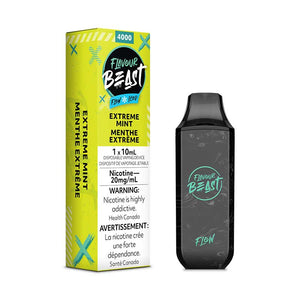 Flavour Beast Flow Disposable - Extreme Mint Iced - Bay Vape
