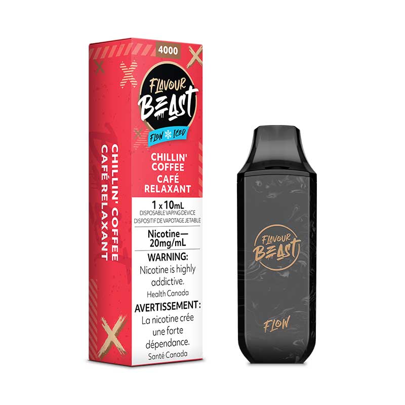Flavour Beast Flow Disposable - Chillin' Coffee Iced - Bay Vape