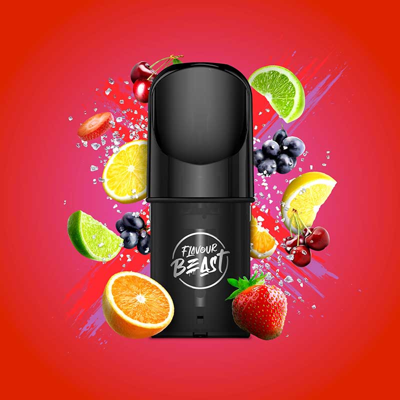Flavour Beast Pod Pack - Flippin' Fruit Flash - Bay Vape Canada