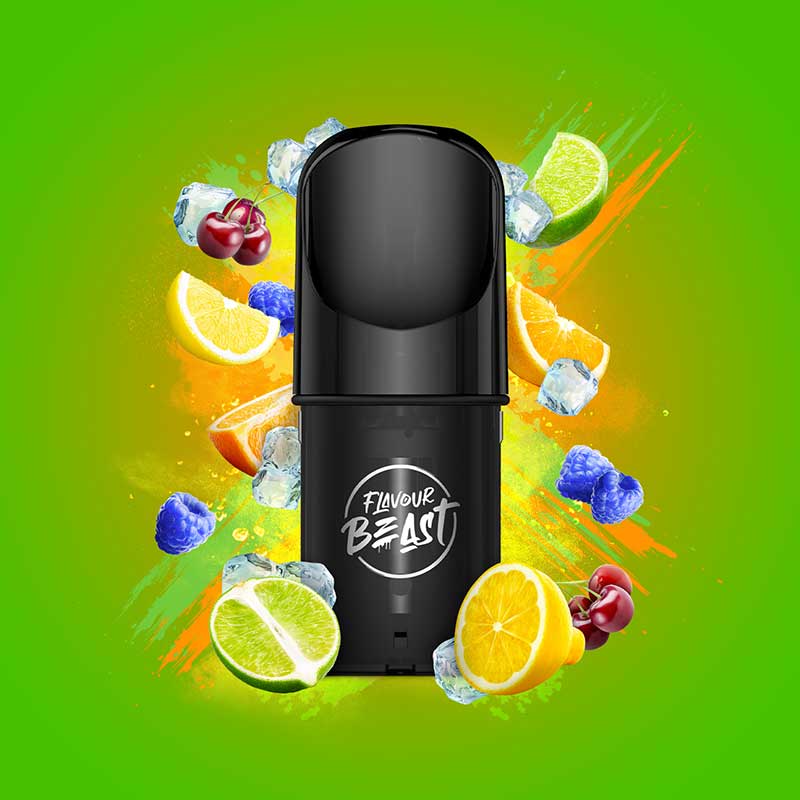 Flavour Beast Pod Pack - Slammin' STS Iced - Bay Vape Canada