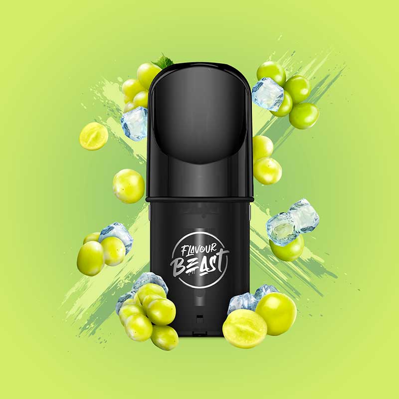 Flavour Beast Pod Pack - Wild White Grape Iced - Bay Vape Canada