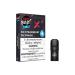 Flavour Beast Pod Pack - Sic Strawberry Iced - Bay Vape Canada