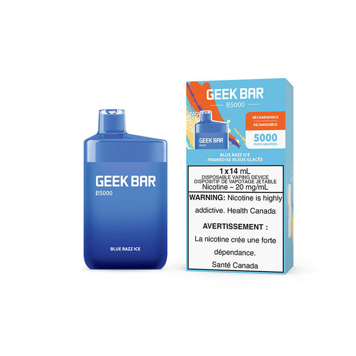 Geek Bar B5000 Jetable - Bleu Razz Ice