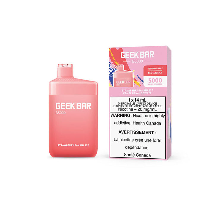 Geek Bar B5000 Disposable - Strawberry Banana ice