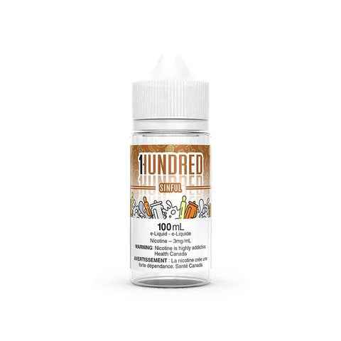 Sinful by Hundred E-Liquid 100mL - Bay Vape Canada