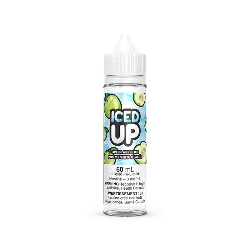 Green Apple Ice by Iced Up E-Liquid - Bay Vape Canada