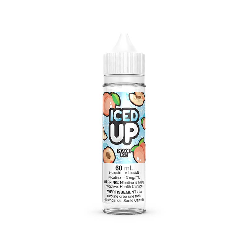 Peach Ice by Iced Up E-Liquid - Bay Vape Canada