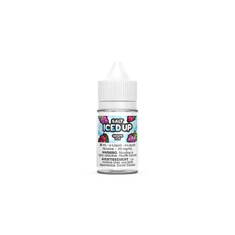 Grape Ice by Iced Up Salt Juice - Bay Vape Canada