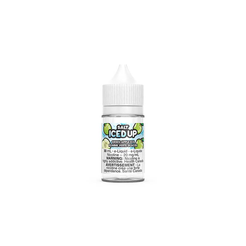 Green Apple Ice by Iced Up Salt Juice - Bay Vape Canada