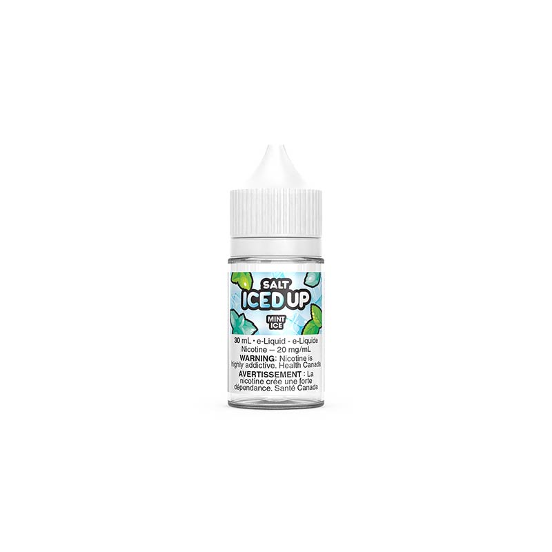 Mint Ice by Iced Up Salt Juice - Bay Vape Canada