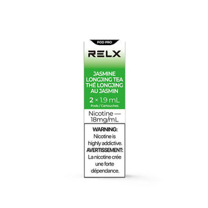 RELX Pod Pro - Thé LongJing au jasmin (paquet de 2)