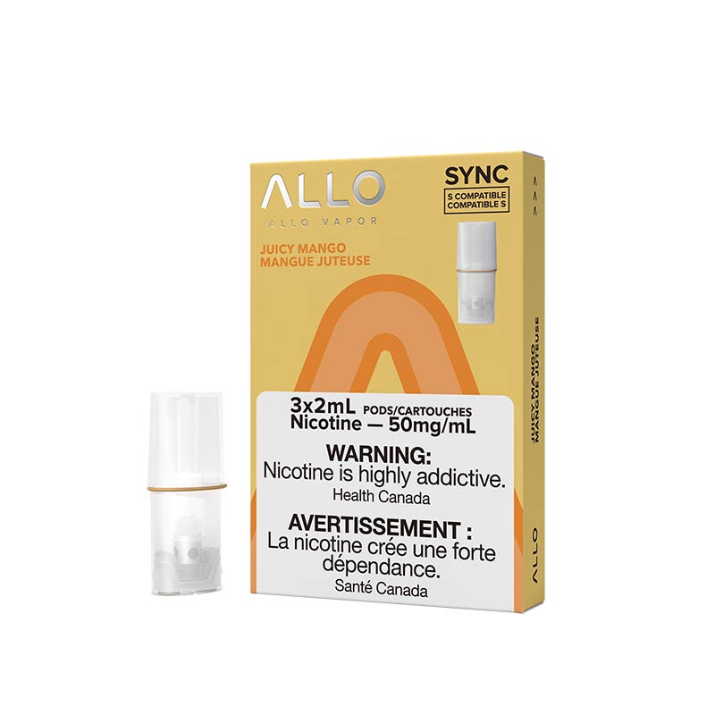 ALLO Sync Pod Pack - Juicy Mango - Bay Vape Canada