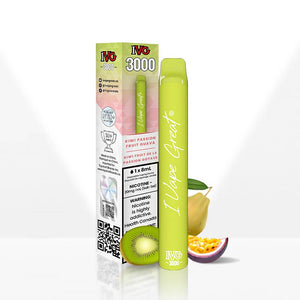 IVG 3000 Puffs Disposable Vape - Kiwi Passion Fruit Guava - Bay Vape