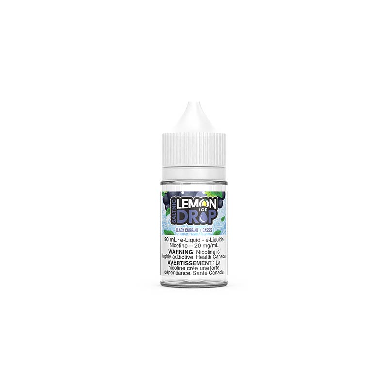 Black Currant Salt By Lemon Drop Ice E-Juice - Bay Vape Canada