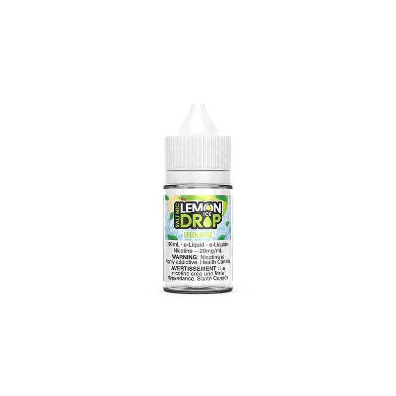 Green Apple Salt By Lemon Drop Ice E-Juice - Bay Vape Canada