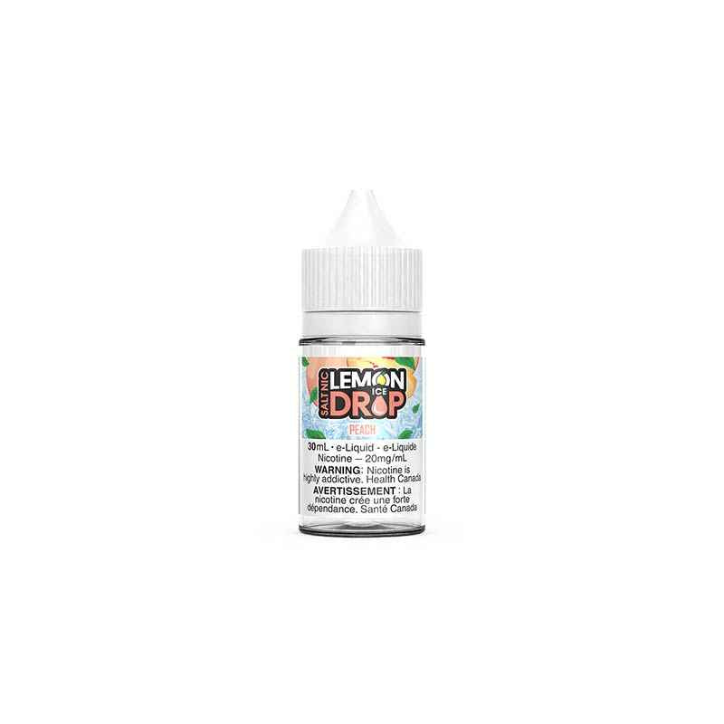 Peach Salt By Lemon Drop Ice E-Juice - Bay Vape Canada