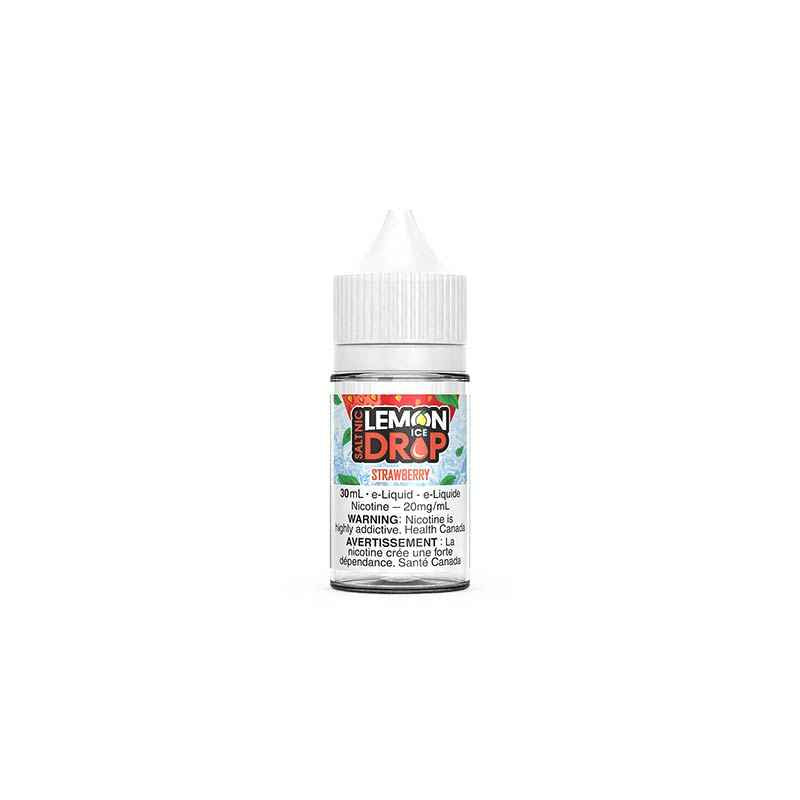 Strawberry Salt By Lemon Drop Ice E-Juice - Bay Vape Canada