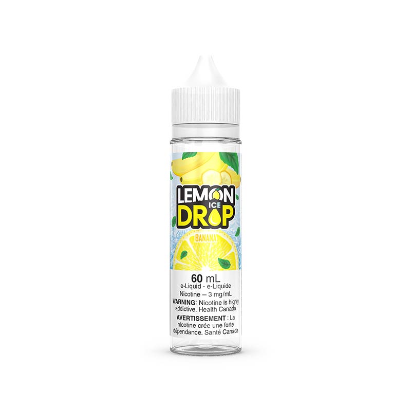 Banana By Lemon Drop Ice Vape Juice - Bay Vape Canada