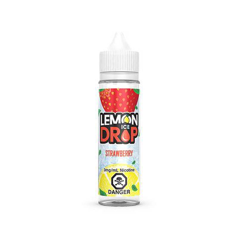 Strawberry By Lemon Drop Ice Vape Juice - Bay Vape