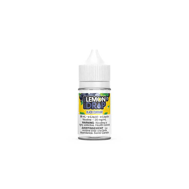 Black Currant By Lemon Drop Salt E-Juice - Bay Vape Canada