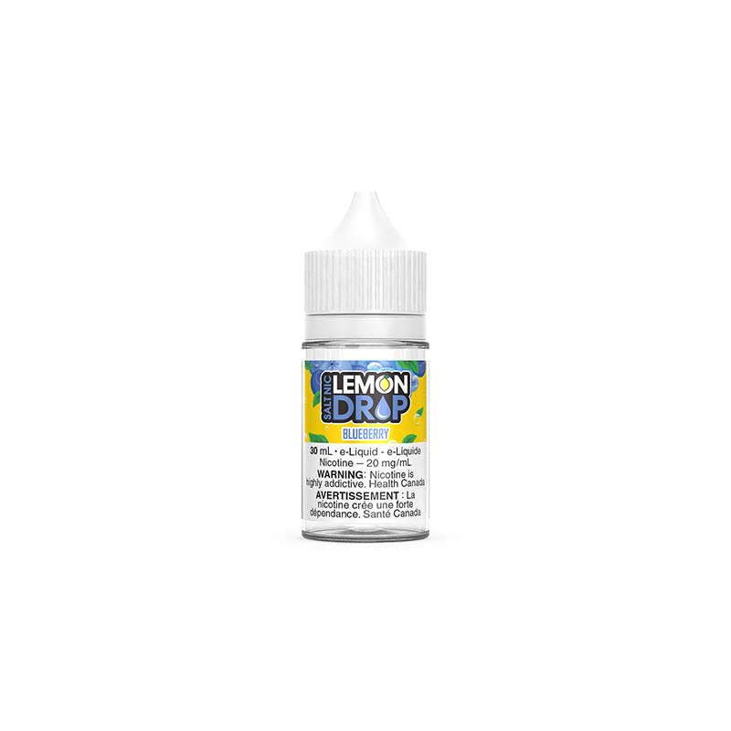 Blueberry Salt By Lemon Drop Ice E-Juice - Bay Vape Canada