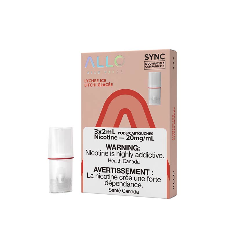 ALLO Sync Pod Pack - Lychee Ice - Bay Vape Canada