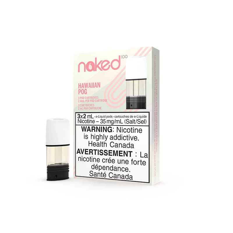 STLTH Premium Pod Pack NAKED100 Hawaiian Pog (3 Pack) - Bay Vape Canada