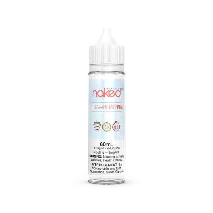 Strawberry Pom (Brain Freeze) By Naked100 E-Liquid | Bay Vape Canada Strawberry Pom (Brain Freeze) By Naked100 E-Liquid | Bay Vape Canada