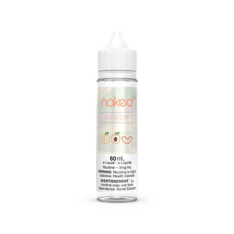 Peach (Peachy Peach) By Naked100 E-Liquid - Bay Vape Canada