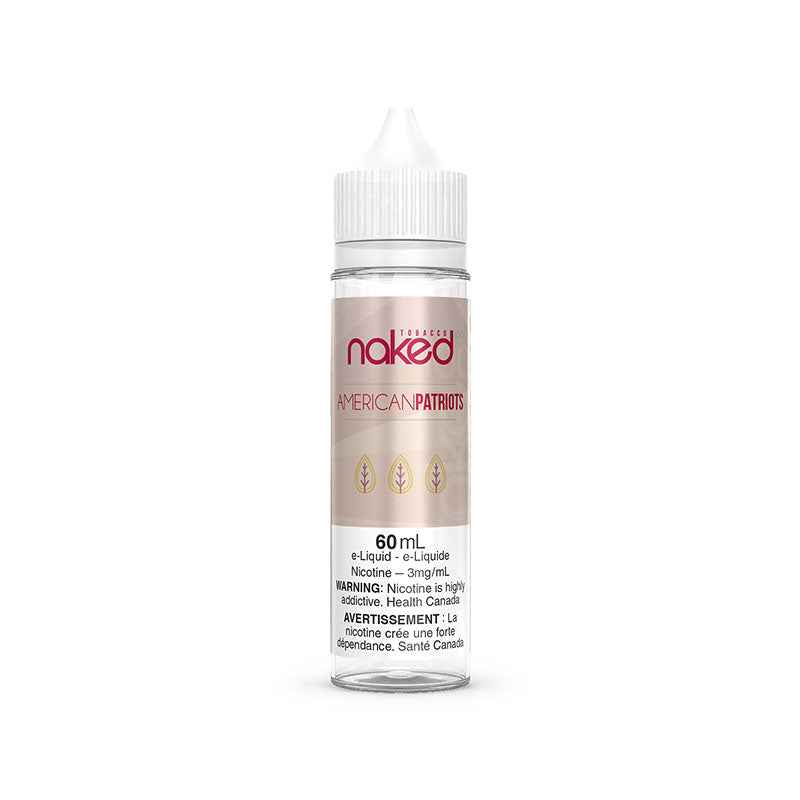 American Patriots By Naked100 E-Liquid - Bay Vape Canada