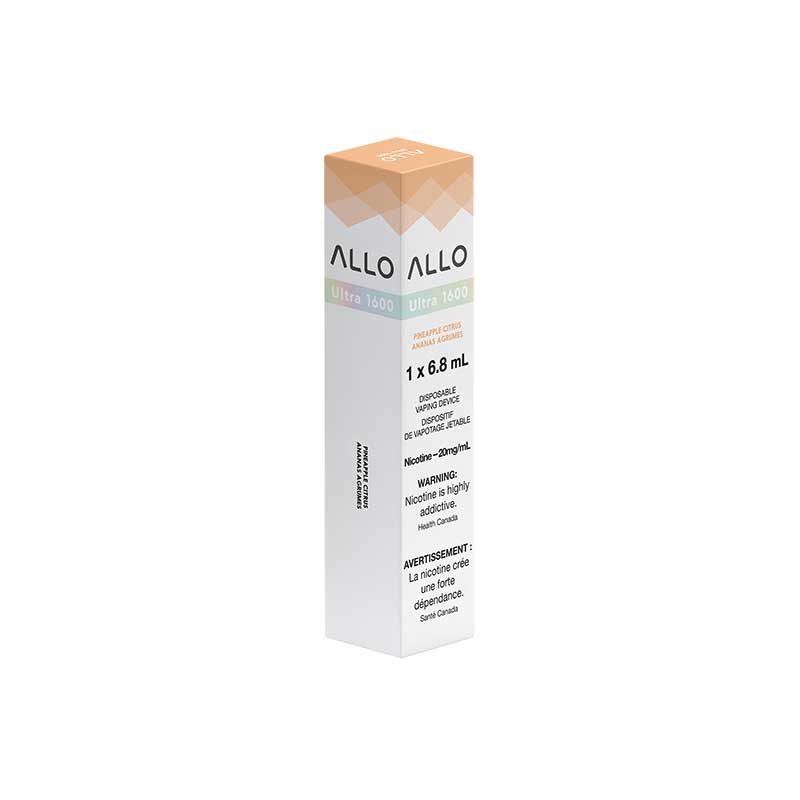ALLO Ultra 1600 Disposable Vape - Pineapple Citrus - Bay Vape Canada
