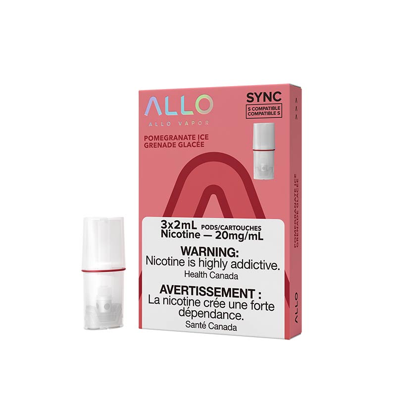 ALLO Sync Pod Pack - Pomegranate Ice - Bay Vape Canada