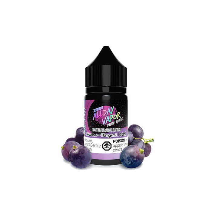 Purp Thang Nic Salt Juice by All Day Vapor
