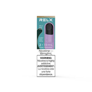 RELX Pod Pro - Purple Snow (Taro Ice Cream, 2 Pack) - Bay Vape