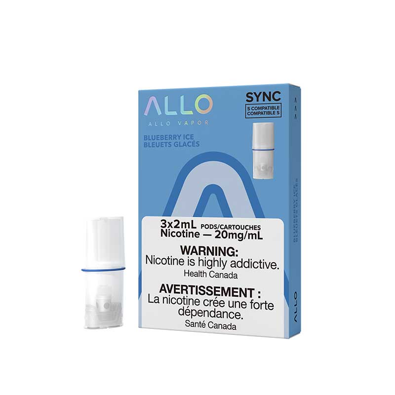 ALLO Sync Pod Pack - Blueberry Ice - Bay Vape Canada