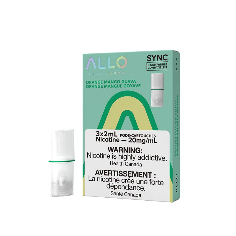 ALLO Sync Pod Pack - Orange Mango Guava - Bay Vape Canada