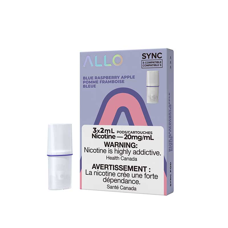 ALLO Sync Pod Pack - Blue Raspberry Apple - Bay Vape Canada