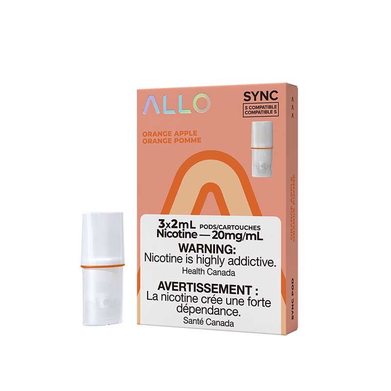 ALLO Sync Pod Pack - Orange Apple - Bay Vape Canada