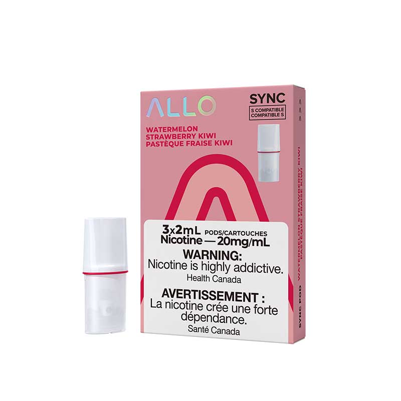 ALLO Sync Pod Pack - Watermelon Strawberry Kiwi - Bay Vape Canada