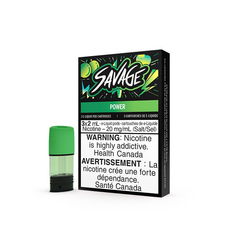 STLTH Pod Pack - SAVAGE - Power (3 Pack) - Bay Vape