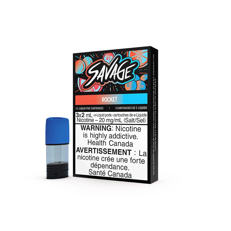 STLTH Pod Pack - SAVAGE - Rocket (3 Pack) - Bay Vape Canada
