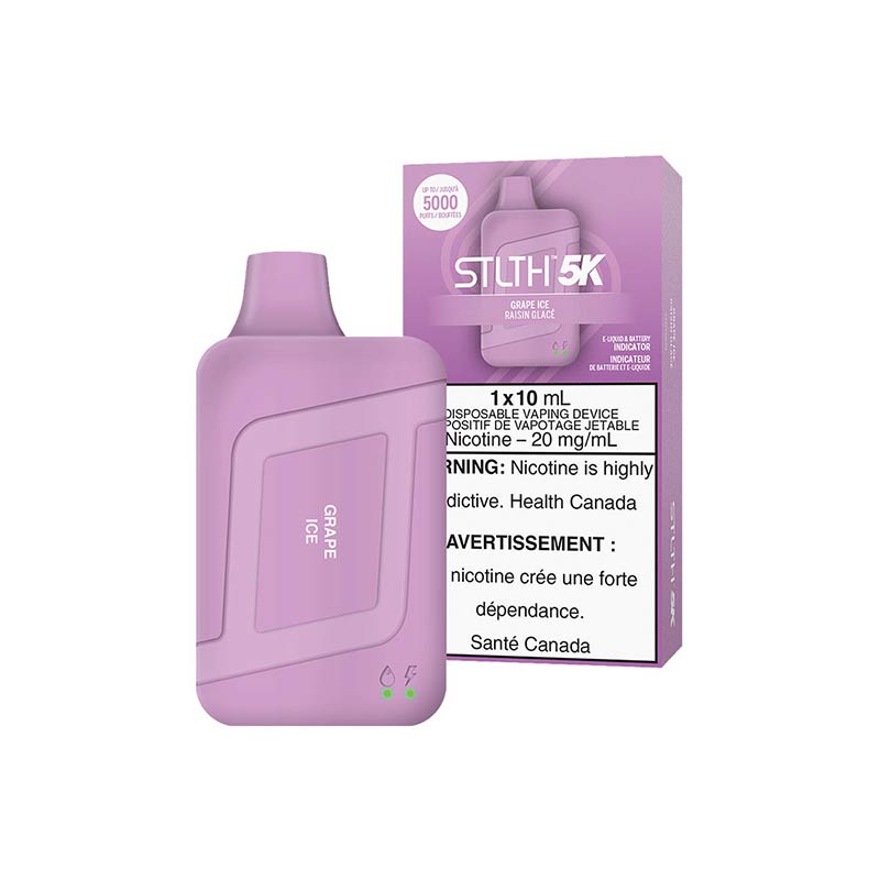 STLTH 5K Disposable - Grape Ice