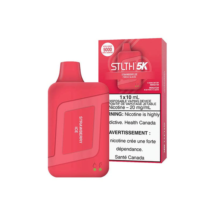 STLTH 5K jetable - Glace à la fraise