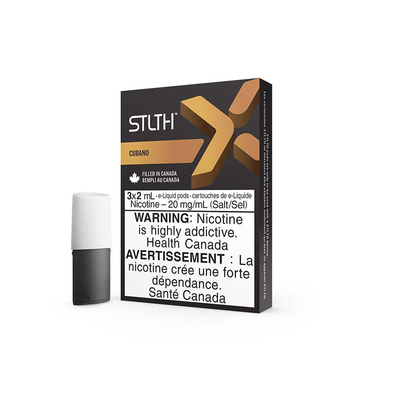 STLTH X Pod Pack - Cuban Tobacco - Bay Vape Canada