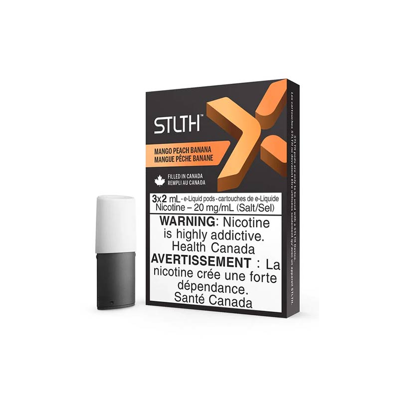 STLTH X Pod Pack - Mango Peach Banana - Bay Vape