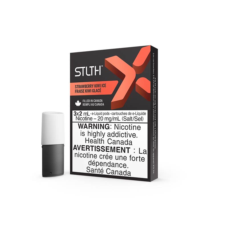 STLTH X Pod Pack - Strawberry Kiwi Ice - Bay Vape Canada
