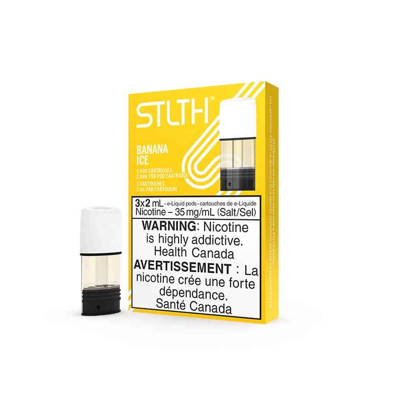 STLTH Pod Pack - Banana Ice - Bay Vape Canada