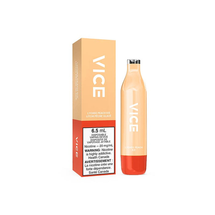 VICE 2500 Puffs Disposable - Lychee Peach Ice