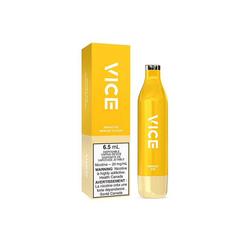 VICE 2500 Puffs Disposable - Mango Ice - Bay Vape Canada