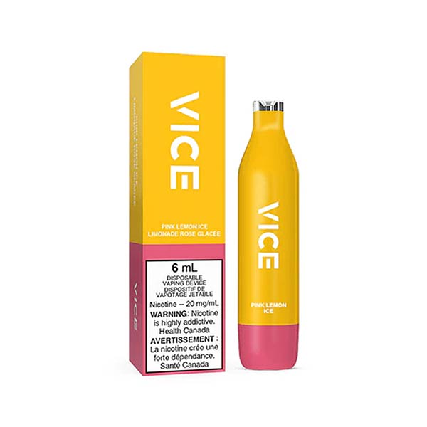 VICE 2500 Puffs Disposable - Pink Lemon Ice - Bay Vape Canada